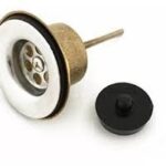 Sopapa para lavatorio de bronce