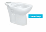Inodoro largo de apoyo Derpla Cuarzo