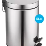 Cesto para residuos de acero inoxidable