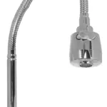 Pico cromado para grifería cocina flexible 3/4"