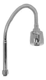 Pico cromado para grifería cocina flexible 3/4"