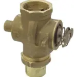 Válvula descarga para inodoro