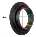 Aro base con desborde para inodoro pvc - Imagen 2