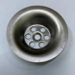 Rejilla sola de acero para sopapa de lavatorio