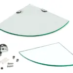 Esquinero simple de vidrio