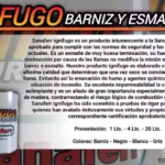 Esmalte ignifugo marca Sanafer