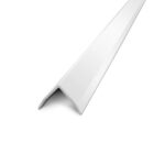 Varilla tapacanto de aluminio blanco