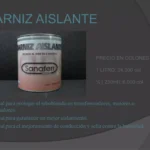 Barniz aislante Aislasa marca Sanafer