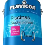Pintura para piletas de natación caucho clorado Plavicon