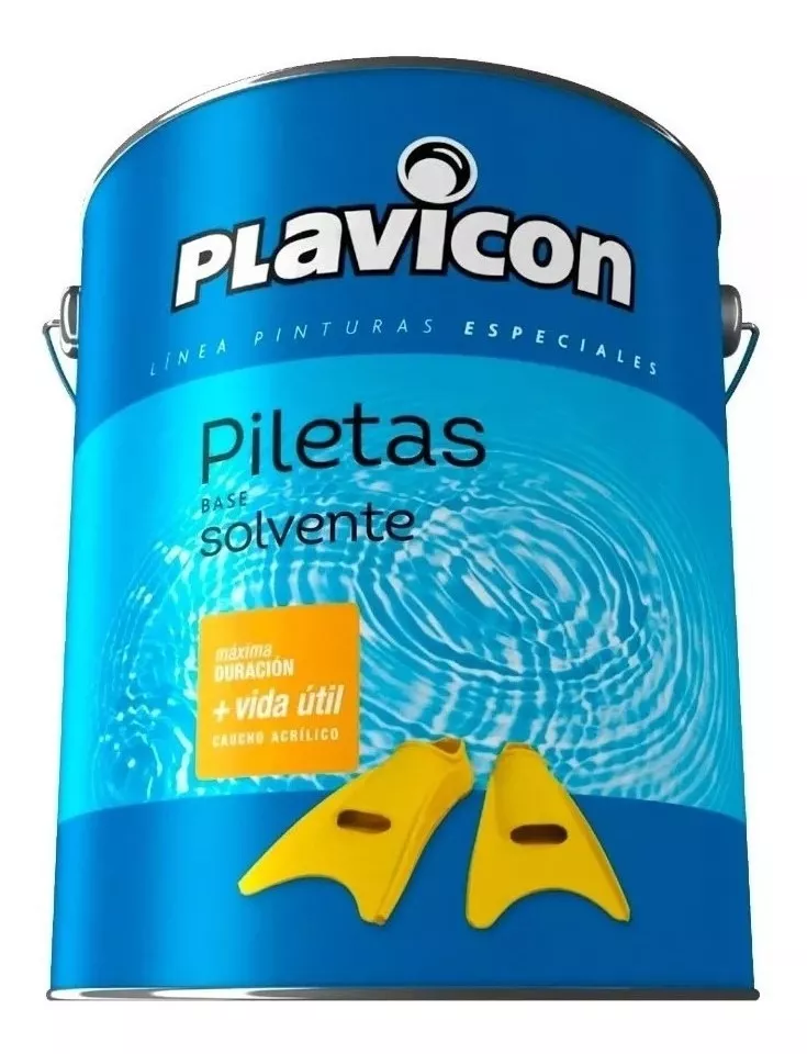 D_NQ_NP_2X_866510-MLU73175022211_112023-F Pintura para piletas de natación base solvente Plavicon - Imagen 1