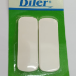 Topetinas rectangular color blanco