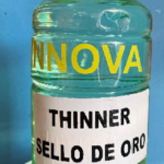 Thinner sello de oro marca Distinción