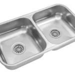 Bacha acero doble para cocina modelo Q07s