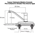 Grifería monocomando para cocina Zazzeri - Imagen 2