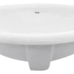 Bacha de loza Roca Capea modelo Indalo