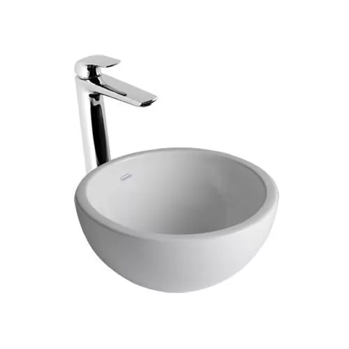 persis granmde Bacha de loza ferrum sobre mesada modelo Persis grande - Imagen 1