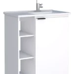 Vanitory de melamina para colgar  60 cm