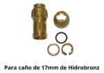 Racord p/unión caño HB  sin soldar 1/2" - Imagen 3