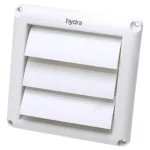 Rejilla tipo persiana para extractor