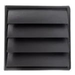 Rejilla tipo persiana para extractor 6"