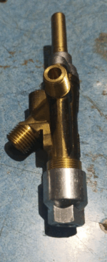 Robinete con válvula de seguridad