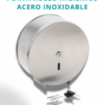 Porta rollo higiénico acero inoxidable