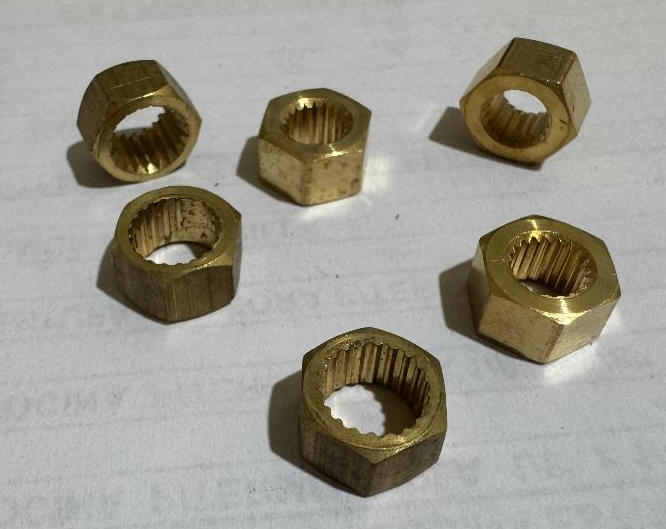 insertos fv Insertos de bronce para vástago de grifería fv - Imagen 1