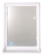 Espejo rectangular plástico - Imagen 2