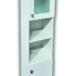 Tolva para baño laqueada puerta vidrio entero