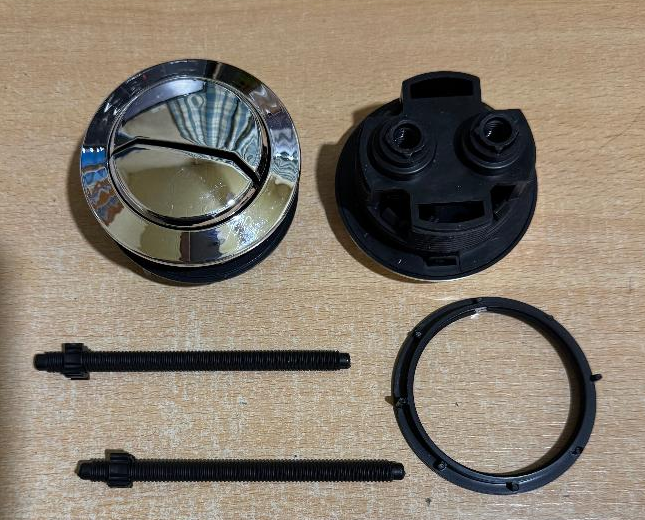 boton Botón dual para depósito mochila compacto - Imagen 1