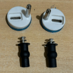 Herraje para asiento inodoro cierre suave