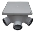 Cámara de inspección con marco y tapa  400 mm x400 mm