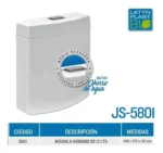 Depósitos mochila plástica a codo marca ideal 12 lts - Imagen 2