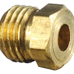 Tuerca de bronce para termocupla