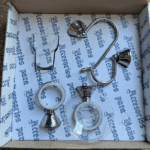 Juego accesorios para baños 4 pzas