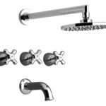 Grifería bañera fv modelo Margot