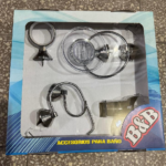 Juego accesorios de metal para baños 5 pzas