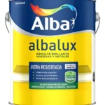 Esmalte sintético negro brillante al agua