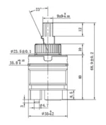 Cartucho para monocomando Piazza - Imagen 3