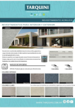 Revestimiento texturado Molino Tarquini Obra