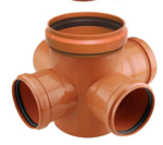 Pileta de patio Awaduct 160 mm con bocas 110 mm