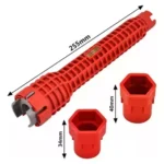 LLave múltiple para tuercas de lavatorio