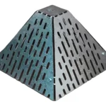 Reja antihojas de acero galvanizado