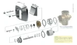 Kit Repuesto Para Válvula De Inodoro F V 368 - Imagen 2