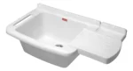 Pileta lavadero plástica mesada rebatible Sifolimp