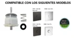 Repuesto para válvula Hydra - Pistón válvula Hydra Duo - Imagen 4