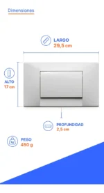 Tecla universal para depósito de empotrar - Imagen 2