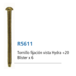 Repuesto para válvula Hydra - Tornillo fijación vista Hydra