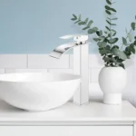 Grifería monocomando cascada para baño alto - Imagen 2