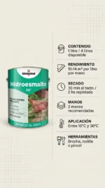 Hidro esmalte epoxi brillante int/ext  Sinteplast - Imagen 2